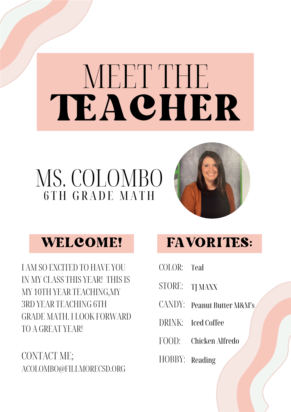 Meet the Teacher